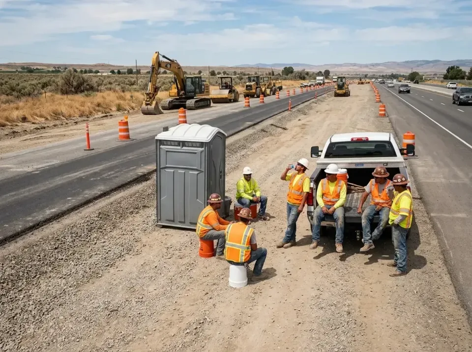 highway-road-construction-crew-007 — frequently asked questions, Porta Potty and Restroom Rentals in Irvine, KY